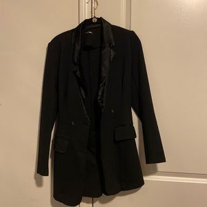 Small black blazer dress